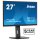 68,5cm/27" (2560x1440) iiyama XUB2797QSN-B2 16:9 QHD IPS 1ms 100Hz HDMI DP USB-C Speaker Pivot Black