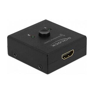 HDMI 2 - 1 Umschalter bidirektional 4K 60 Hz kompakt