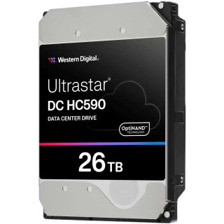 26TB WD ULTRASTAR DC HC590 7200RPM 512MB