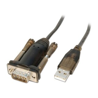 LINDY Konverter USB Seriell Lite RS232 DB9 PL-2303RA
