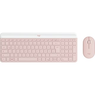 Logitech MK470 Slim Combo - ROSE - (DE) - CENTRAL-419