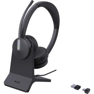 Yealink Bluetooth Headset BH70 Dual with Stand Teams USB-C/A