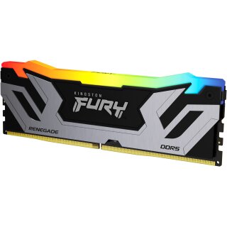 KINGSTON 24GB 8400MT/s DDR5 CL40 CUDIMM FURY Renegade RGB Silver XMP