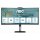 86cm/34" (3440x1440) AOC CU34V5CW 21:9 VA 1ms 100Hz HDMI DisplayPort USB-C KVM VESA Speaker Webcam Silver/Black