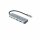 D Dicota USB-C 4-in-1 Highspeed Hub 10 Gbps silver