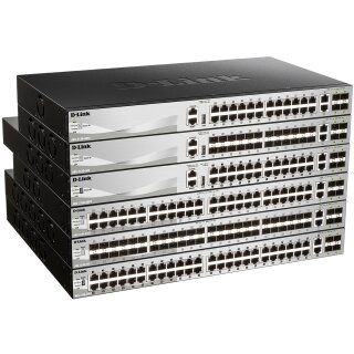 D-Link DGS-3130-30PS/E 30-Port L2+ PoE Gigabit Stack Switch