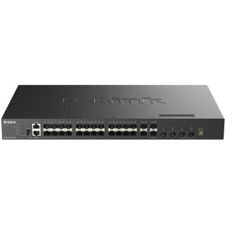 D-Link DXS-3410-32SY/E 32-Port 10G Lay.3 Stack Manag. Switch
