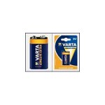 Batterie 9V E-Block (6LR61) *Varta* Energy - 2-Pack