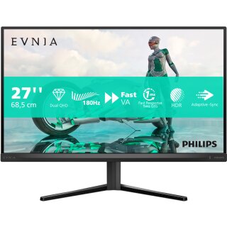 68,5cm/27" (2560×1440) Philips 27M2N3500NL/00 16:9 FastVA 1ms 180Hz HDMI ×2 DisplayPort ×1 HDR10 Black