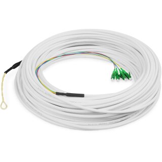 DIGITUS FTTH Drop Kabel LC/APC 30m Singlemode 4 Fasern OS2