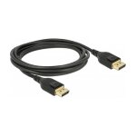 DELOCK DisplayPort Kabel 8K 60 Hz 3 m DP 8K zertifiziert