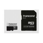 CARD microSD Card 64GB Transcend SDXC USD340S w/adapter