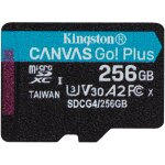 CARD Kingston 256GB microXC Canvas Go Plus Gen4 200R A2...