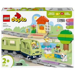 LEGO 10427 DUPLO Town Interaktive Abenteuer-Eisenbahn