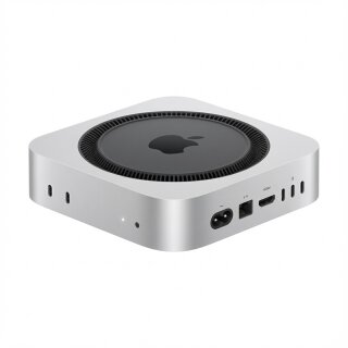 Mac Mini Z1CF M4 10C CPU/10C GPU/16C N.E. 32GB 1TB SSD Gbit Eth DE Silber