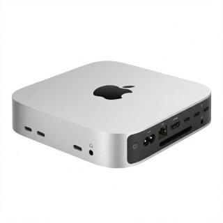 Mac Mini Z1CF M4 10C CPU/10C GPU/16C N.E. 24GB 1TB SSD Gbit Eth DE Silber