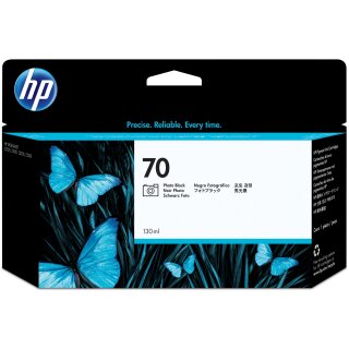 HP 70 original Ink cartridge C9449A photo black standard capacity 130ml 1-pack with Vivera Ink cartridge