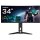 GIGABYTE MO34WQC2 86,36cm 34Zoll OLED gaming monitor 3440x1440 WQHD 250 cd/m2 240Hz 2xHDMI 2.1 1xDP 1.4 1xUSB C
