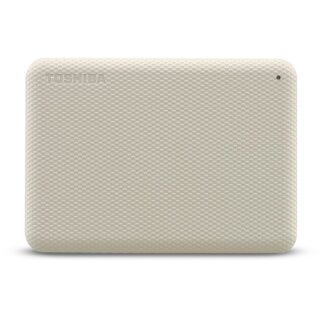 Toshiba Storage Canvio Advance 4 TB, Externe Festplatte (beige, Micro-USB-B 3.2 Gen 1 (5 Gbit/s))