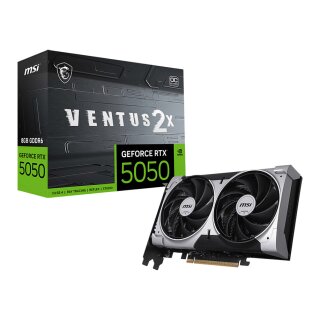 RTX 5050 8G MSI VENTUS 2X OC 8GB GDDR6
