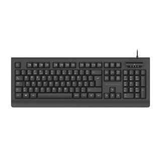 CONCEPTRONIC USB Tastatur,Smart ID-Kartenleser portugies. sw