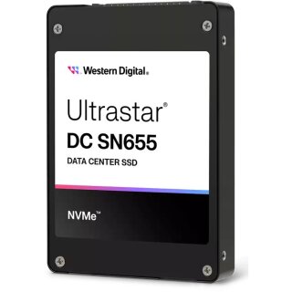 2,5" WD Ultrastar DC SN655 WUS5EA138ESP7E3 - SSD - 3.84 TB - intern - U.3 PCIe 4.0 (NVMe)