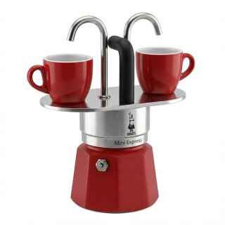 Bialetti MINI EXPRESS Set rot
