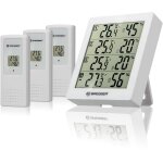 Bresser Temeo Hygro Quadro wei