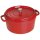 Staub La Cocotte 28cm rund, Kirsch-rot, Gusseisen