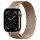 Apple Watch S11 Titan Gold Cellular 46mm (Milanaise Armband gold) S/M
