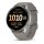 Garmin Venu 4 45mm Silikon-Armb. schwarz/silber/gra