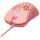 Deltaco Gaming Maus USB, RGB pink