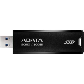 ADATA SC610 1000 GB (schwarz, USB-A 3.2 Gen 2)