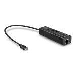 LINDY USB 3.1 Hub & Gigabit Ethernet Adapter USB Typ C