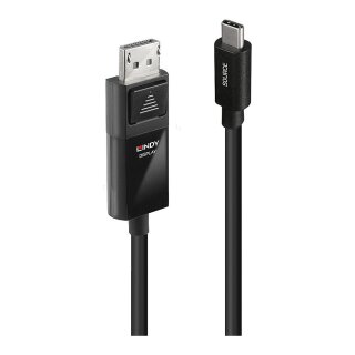 LINDY USB Typ C an Displayport 4K60 Adapterkabel mit HDR 2m