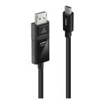 LINDY USB Typ C an Displayport 4K60 Adapterkabel mit HDR 2m