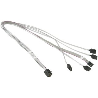 Supermicro MiniSAS HD to 4 SATA 50/50/60/70cm Cable