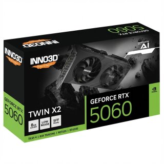 RTX 5060 8GB Inno3D Twin X2 OC V2 GDDR7