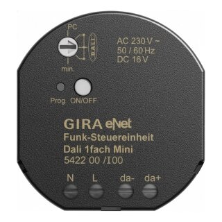 GIRA 542200 Funk Steuereinheit Mini DALI Gira eNet