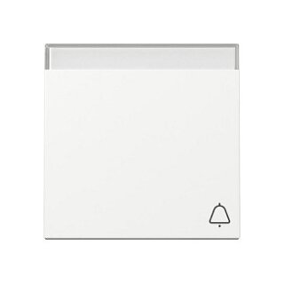 GIRA 367303 Wippe Symb. Klingel + BSF System 55 Reinweiß