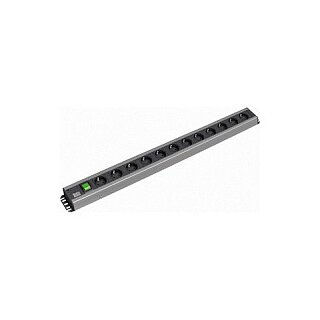 BACHMANN Handwerkerleiste 12x Schutzkontakt Schalter 2m