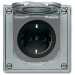 BUSCH JAEGER BJ 20 EFDB2 Steckdose m.erh.Berührungs-...