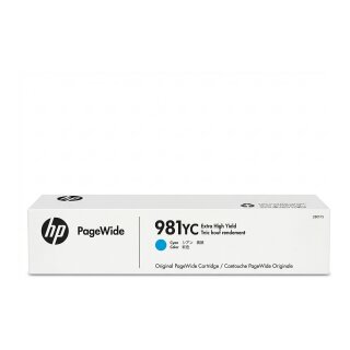 HP INK CARTRIDGE 981Y CYAN