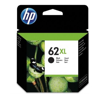 HP INK CARTRIDGE NO 62 XL BLACK