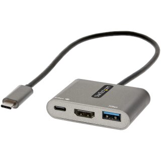 D StarTech USB C MULTIPORT ADAPTER PD 4K