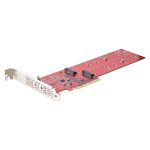 D StarTech DUAL M.2 PCIE SSD ADAPTER CARD