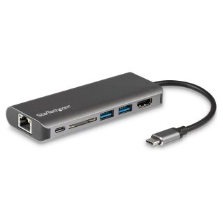 D StarTech USB-C MULTIPORT ADAPTER W/ SD