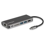 D StarTech USB-C MULTIPORT ADAPTER W/ SD