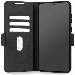 dbramante1928 Oslo Pro - Flip-Hlle fr Mobiltelefon - Polyurethan (PU), Kunststoff - Schwarz - fr Samsung Galaxy S24FE