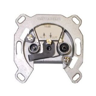 Kathrein ESD 52 Antennendose Durchgang mit DC-Durchlaß